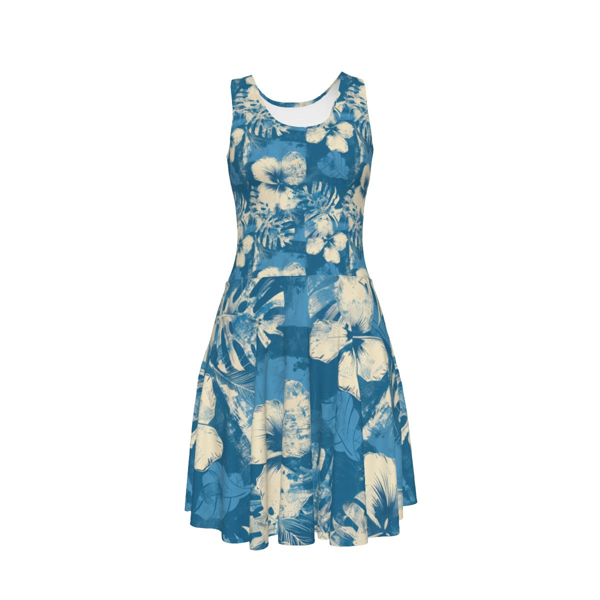 All-Over Print Women's Sleeveless Dress