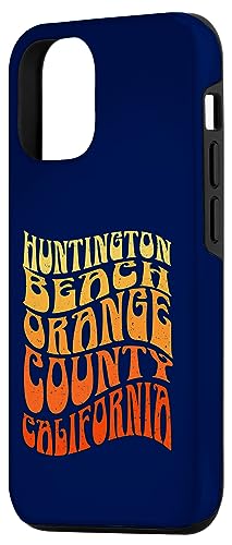 HUNTINGTON BEACH Vintage 60s Retro Waves Case