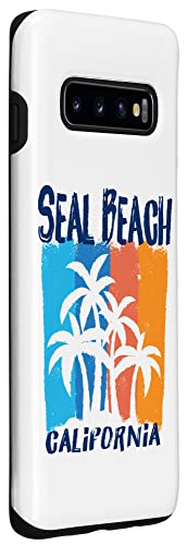 Seal Beach California Fun Colorful Palm Trees Design Case