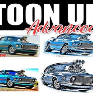 Professional Cartooning in Photoshop - Action Set