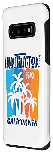Huntington Beach California Fun Colorful Palm Trees Design Case