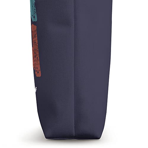 HUNTINGTON BEACH Three Tone Palm Tote Bag