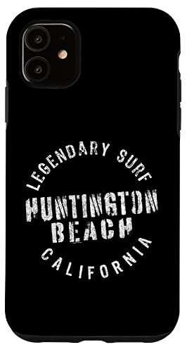 LEDGENDARY SURF HUNTINGTON BEACH - CIRCLE STAMP Case