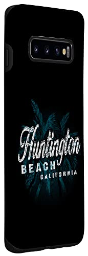 Huntington Beach - Palm Cluster Distressed Stamp Case