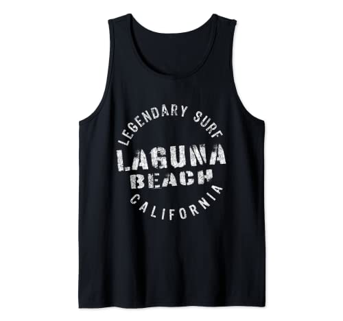 LEDGENDARY SURF LAGUNA BEACH - CIRCLE STAMP Tank Top
