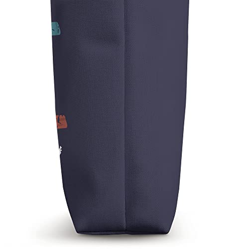 SEAL BEACH Three Tone Palm Tote Bag