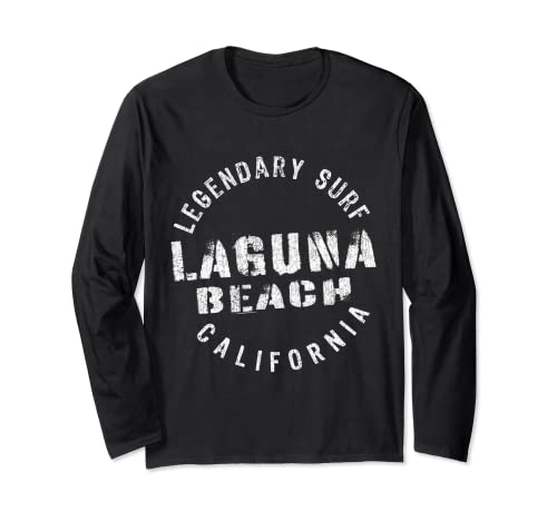 LEDGENDARY SURF LAGUNA BEACH - CIRCLE STAMP Long Sleeve T-Shirt