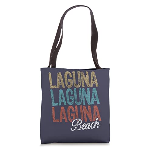 LAGUNA BEACH Three Tone Palm Tote Bag
