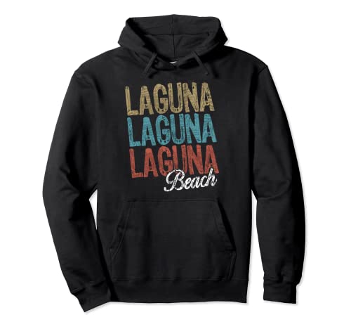 LAGUNA BEACH Three Tone Palm Pullover Hoodie