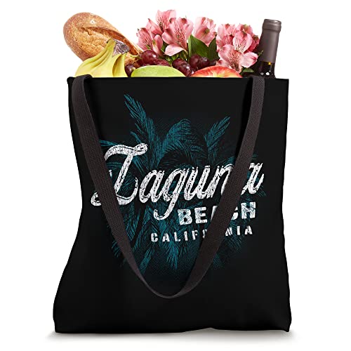 Laguna Beach - Palm Cluster Distressed Stamp Tote Bag