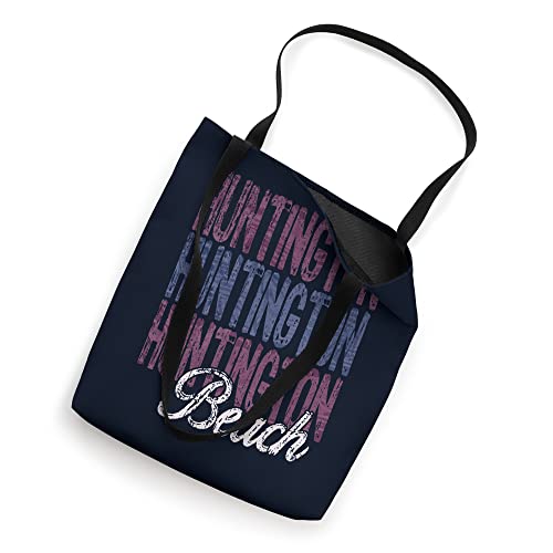Huntington Beach California Three Times Beach Design Tote Bag