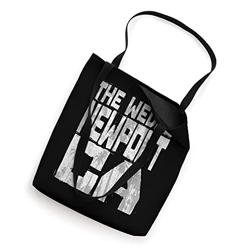 The Wedge Newport Beach Chunk Block Palms Tote Bag