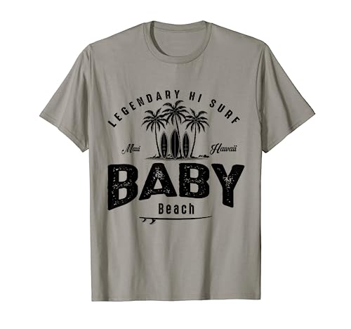 Baby Beach Maui Hawaii SIMPLE SURF BEACH T-Shirt