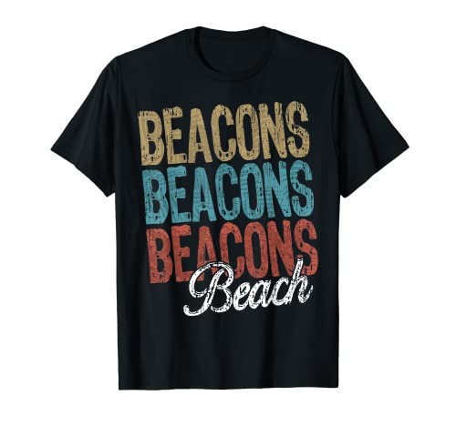 BEACONS BEACH Beach Three Tone Palm T-Shirt