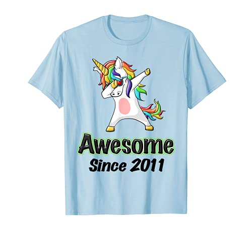 Awesome Since 2011 Dabbing Unicorn