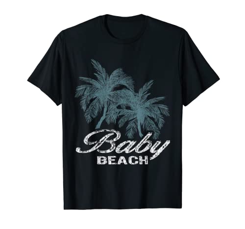 Baby Beach Hawaii- Two Big Palms T-Shirt
