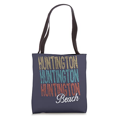 HUNTINGTON BEACH Three Tone Palm Tote Bag