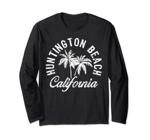 Huntington Beach California My Favorite Surf Beach Long Sleeve T-Shirt