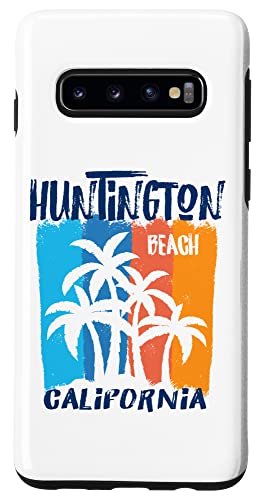 Huntington Beach California Fun Colorful Palm Trees Design Case