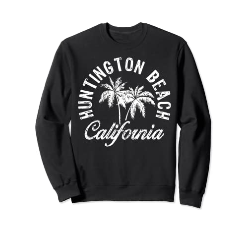 Huntington Beach California My Favorite Surf Beach Sweatshirt