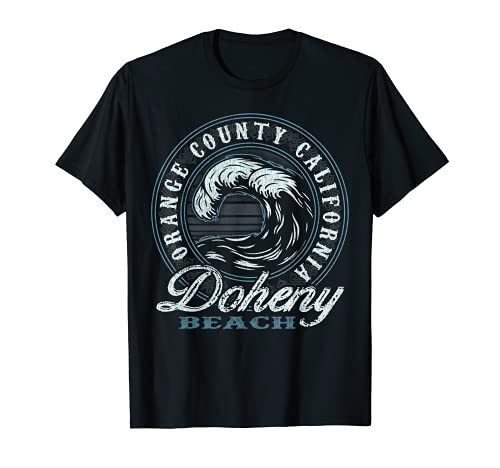 Doheny Retro Wave Circle - Beach Gift T-Shirt