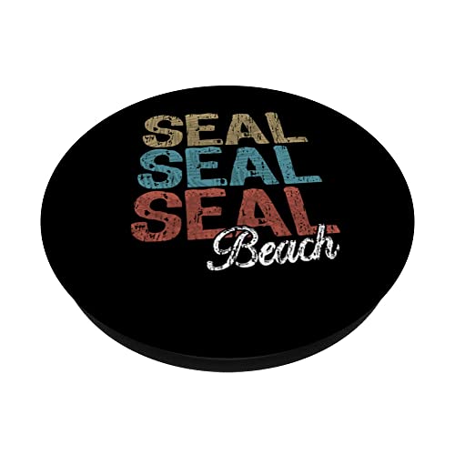 SEAL BEACH Three Tone Palm PopSockets Swappable PopGrip