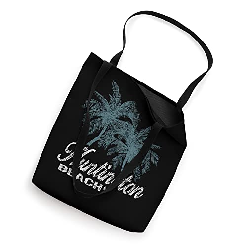 Huntington Beach California - Two Big Palms Tote Bag